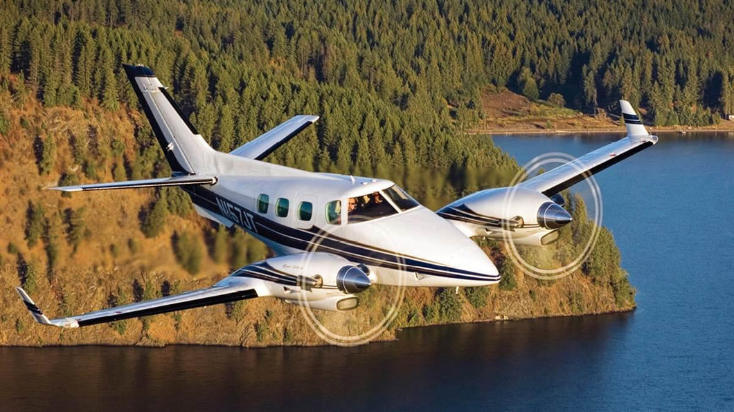 Beechcraft Model 60 Duke Aircraft Window Tint