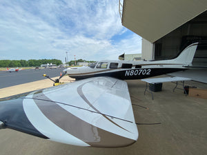 Piper PA28,PA32,PA34,PA24 and similar. Lance, Saratoga , archer, warrior, Cherokee Plane Tint kit